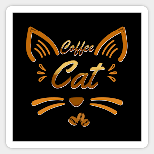 Coffee Lover - Coffee Cat Sticker